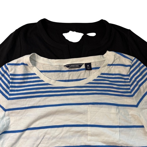 Lands' End Outfitters Tops - Lands End Outfitters LOT OF 2 Womens Tee Shirts Size M